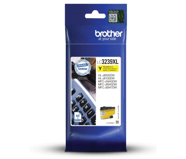 BROTHER LC3239XLY Yellow 5000str. - 469502 - zdjęcie 3
